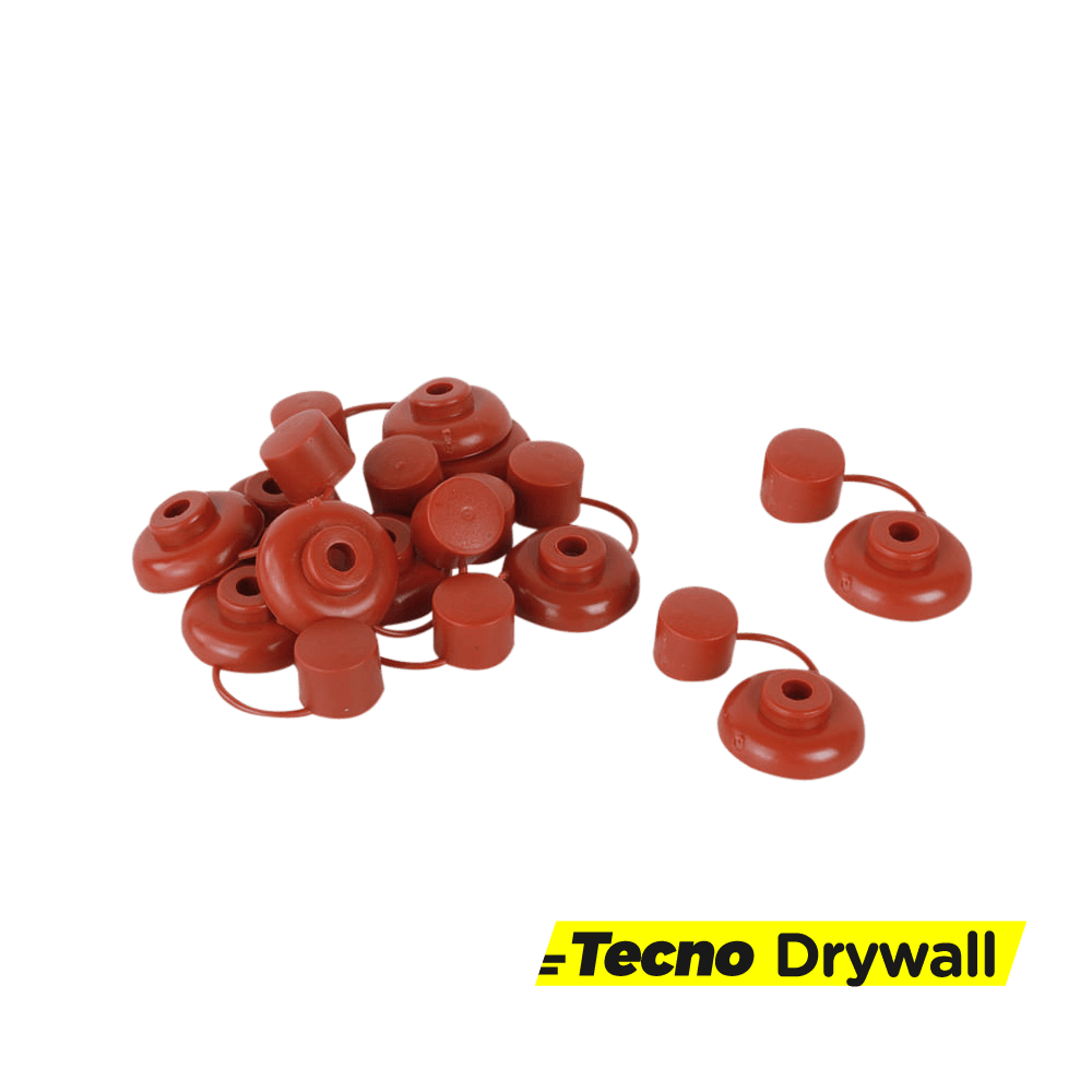 Capuchon Rojo x 100 Unidades TecnoDrywall